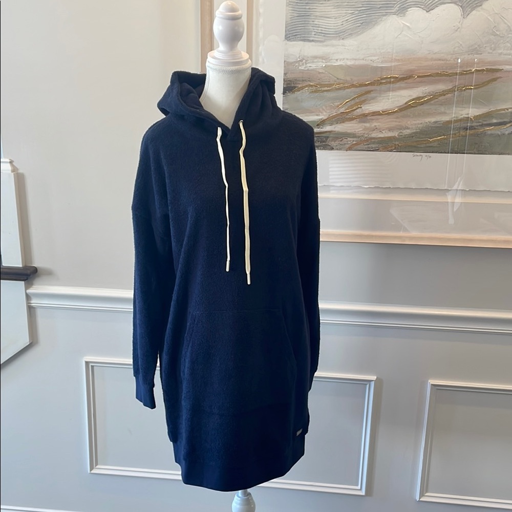 NWT Outerknown Higb Tide Swim Cover Up Dress In Night Terrycloth